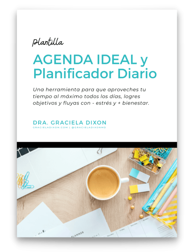 Agenda Ideal y Planificador - Dra Graciela Dixon