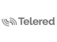 Logo Telered - gris